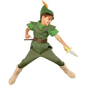 Disney Peter Pan Costume For Kids size 4 New